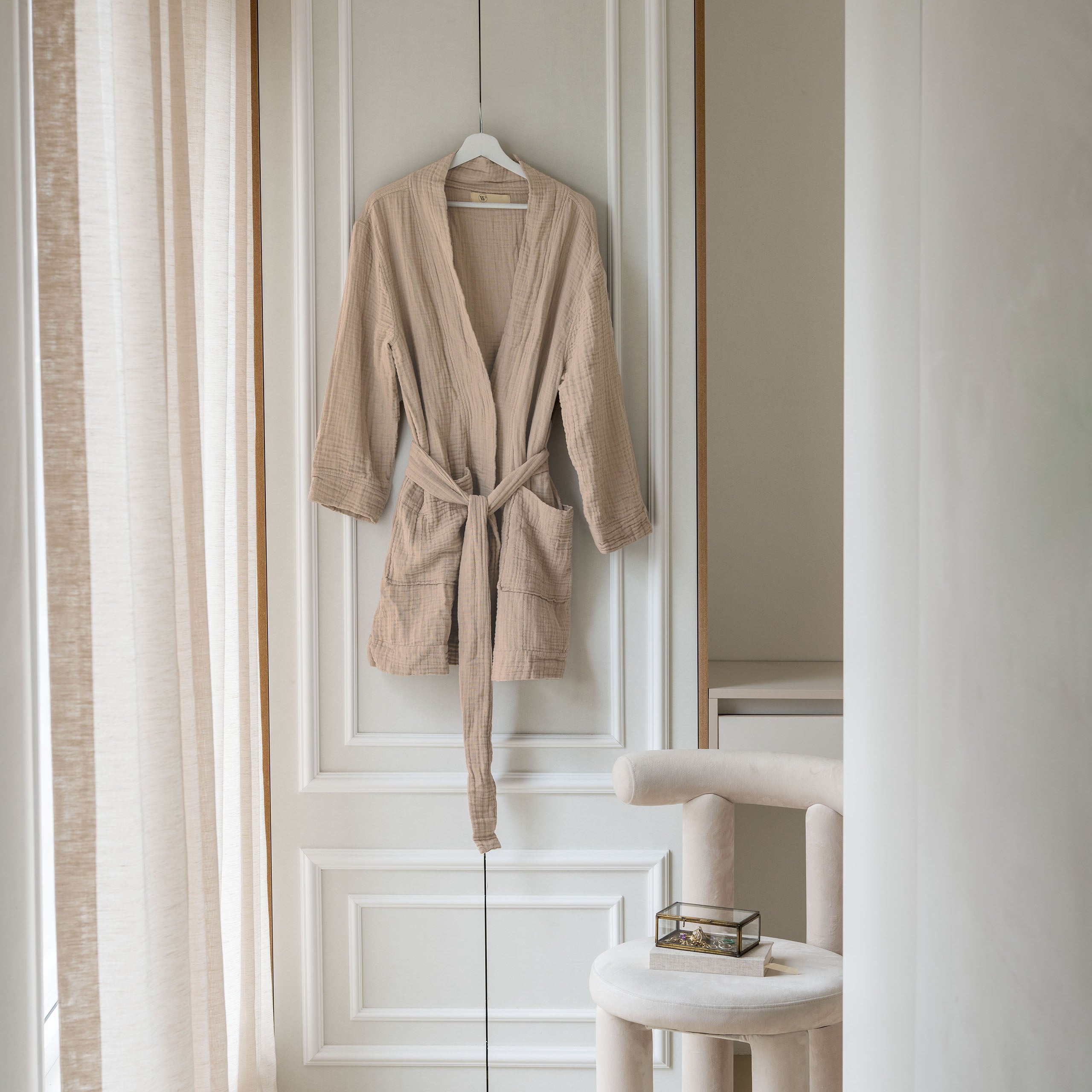 Badjas Spring Robe Taupe